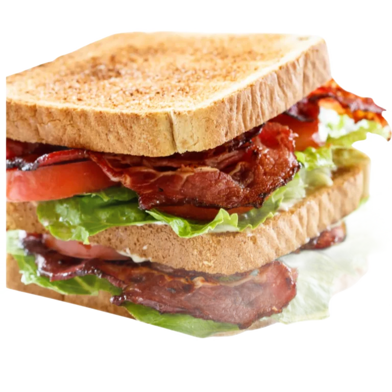 A view of BLT Sandwich