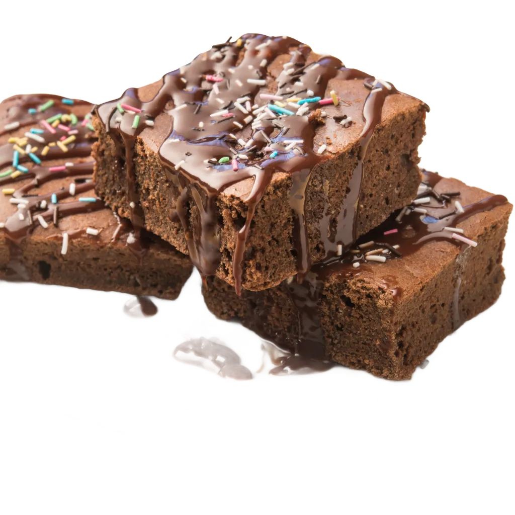 A view of cookout brownies, cookout secret dessert item