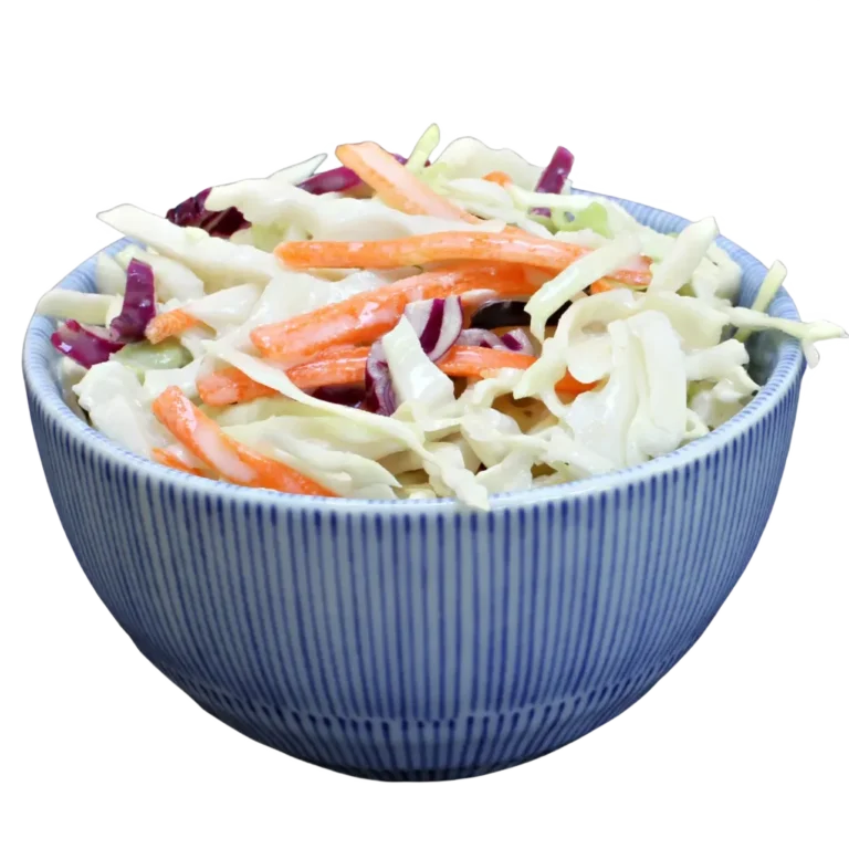 A bowl of slaw