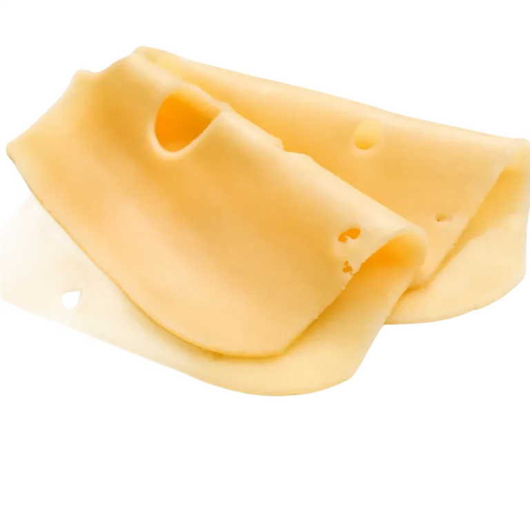 A slice of cheese