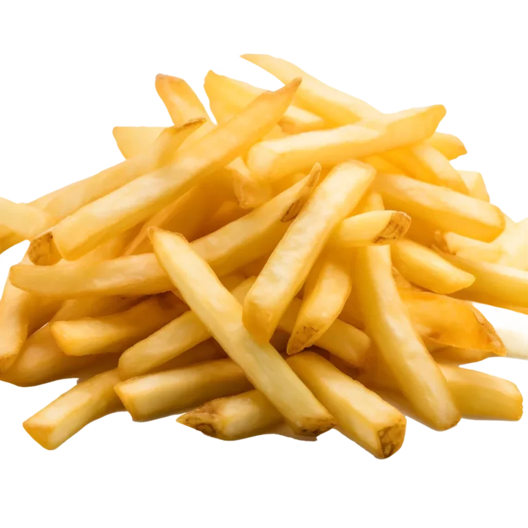 A view of fries