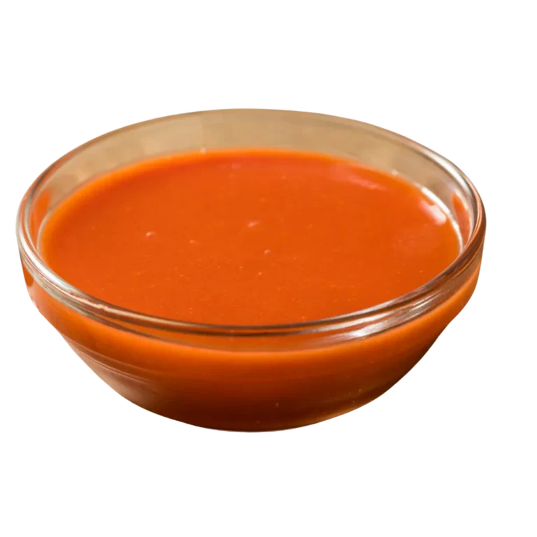 A bowl of cookout BBQ sauce