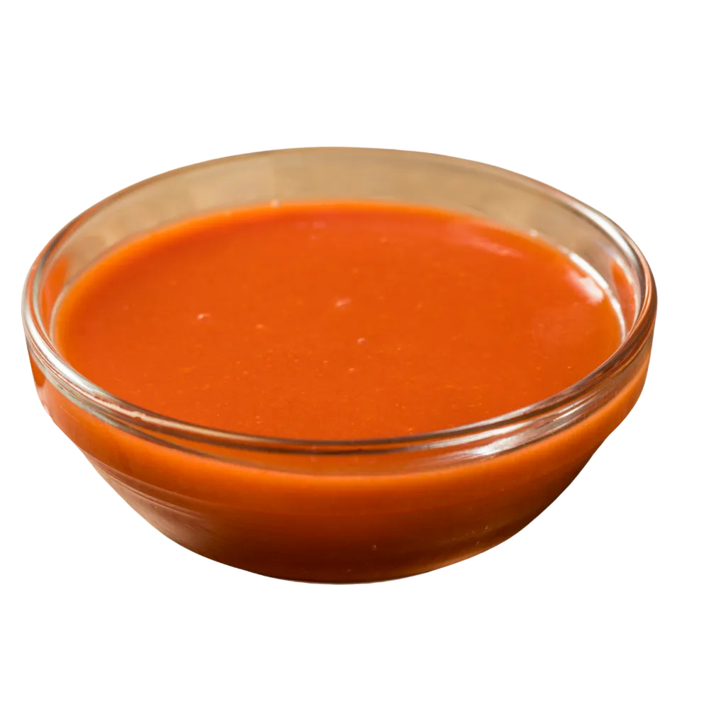 A bowl of cookout BBQ sauce