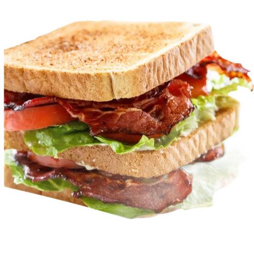 A view of BLT Sandwich
