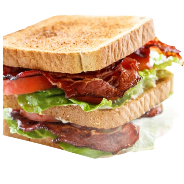 A view of BLT Sandwich