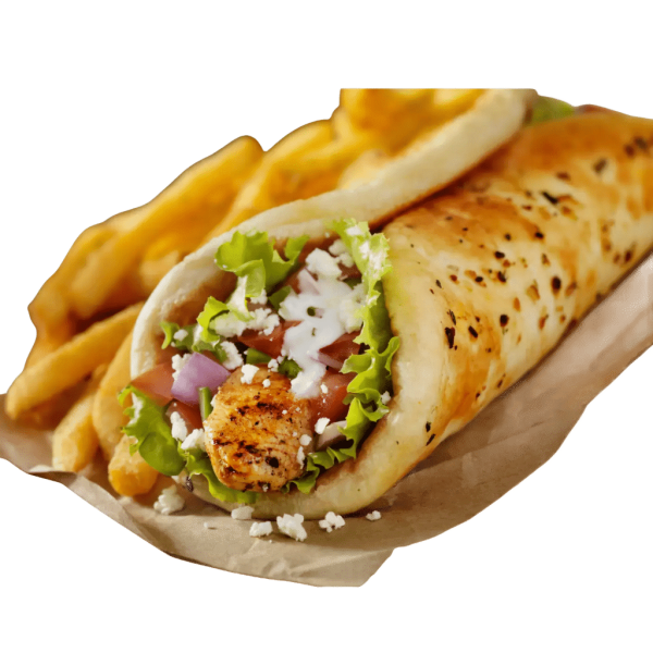 A view of Chicken Wrap