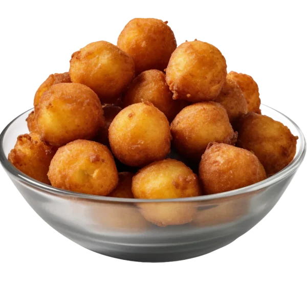 A view of Cookout hushpuppies