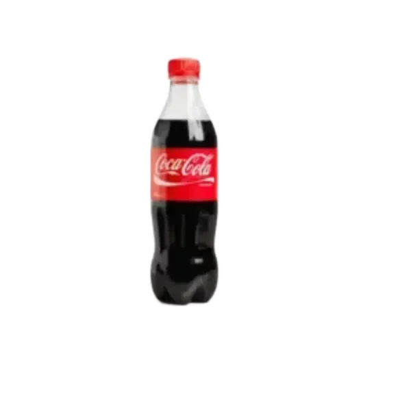 A closeup of coca cola