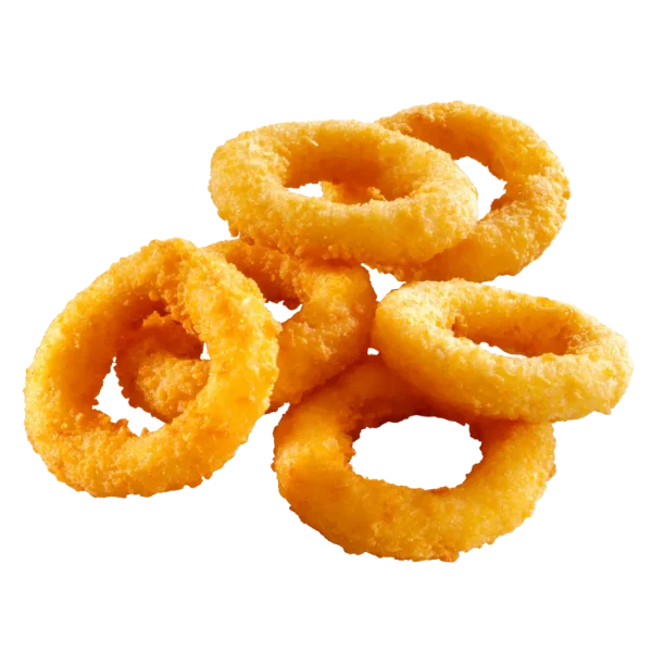 A view of onion rings